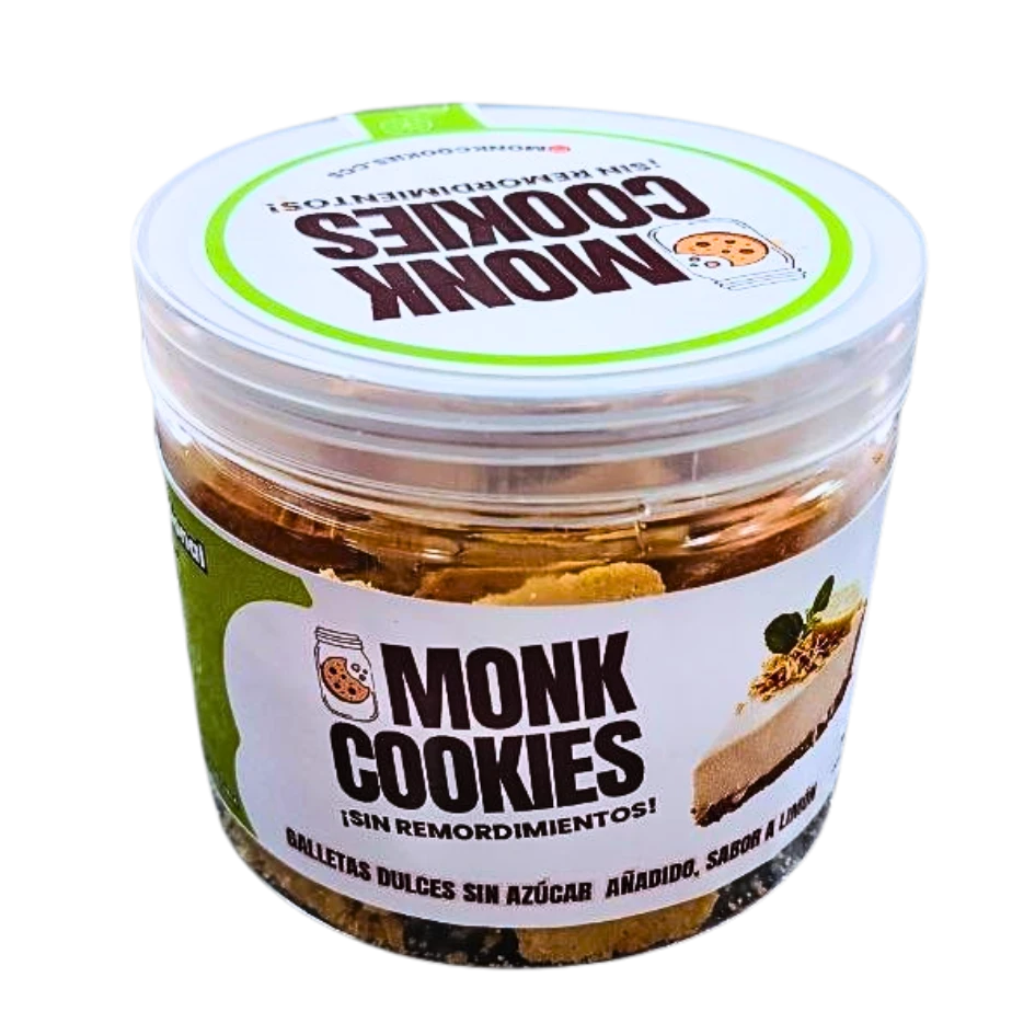 Pote Monk Cookies sabor Limón